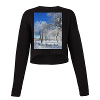 Winter Wonderland Goat Island, New York 2017 T Shirt Cropped Sweater | Artistshot