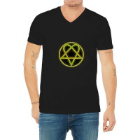 Heartagram V-neck Tee | Artistshot