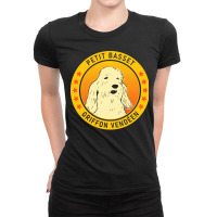 Petit Basset Griffon Vendeen Petit Basset Griffon Vendeen Dog Portrait Ladies Fitted T-shirt | Artistshot