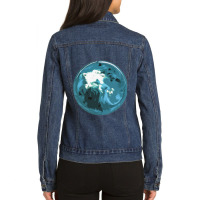 Blossom31 Ladies Denim Jacket | Artistshot