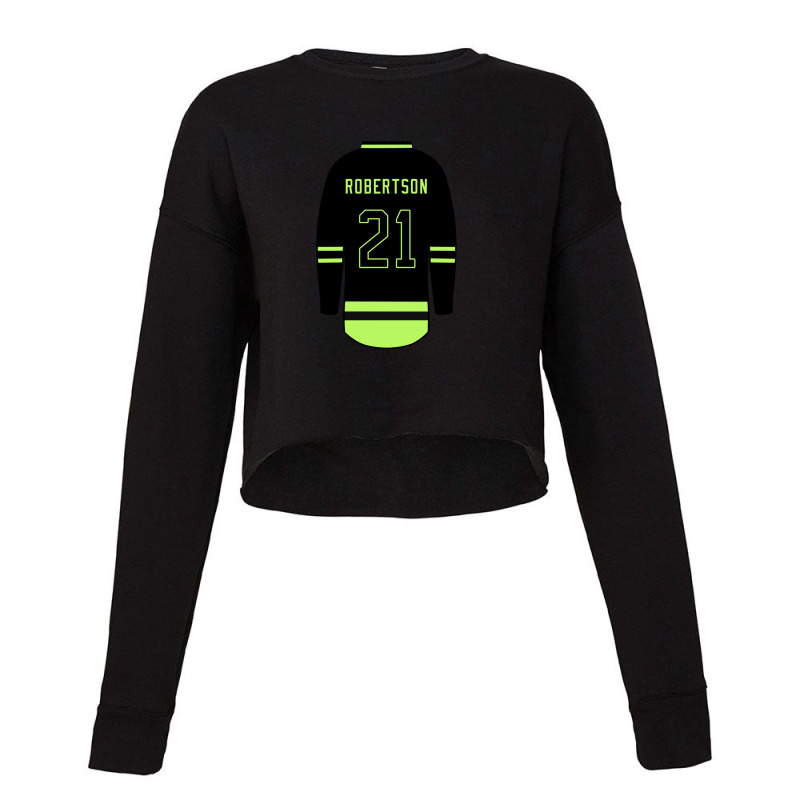 Jason Robertson Alternate Jersey 1 Cropped Sweater by RoxannUhlich | Artistshot