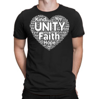 Unity Day Orange Shirt Heart Anti Bullying Kindness Teacher T Shirt T-shirt | Artistshot