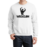 Wegojim Oversized Mens Gym Pump Cover Workout Gym Bro T Shirt Crewneck Sweatshirt | Artistshot