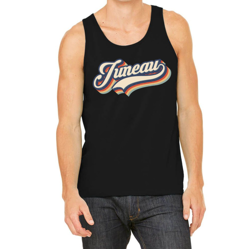 I Love Juneau City Usa Retro Vintage Tank Top by HydraAntBoxing | Artistshot