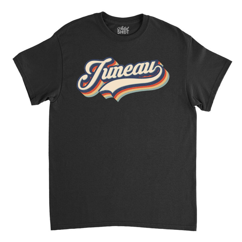 I Love Juneau City Usa Retro Vintage Classic T-shirt by HydraAntBoxing | Artistshot