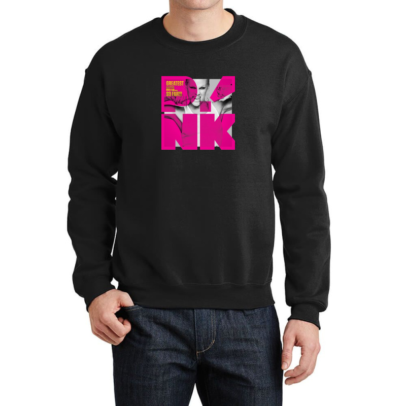 Pink P!nk Crewneck Sweatshirt by nonabenik | Artistshot