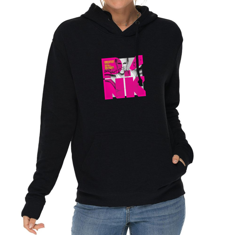 Pink P!nk Lightweight Hoodie by nonabenik | Artistshot