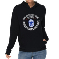 Chief Master Sergeant Retired Air Force Retirement Gifts Lightweight Hoodie | Artistshot