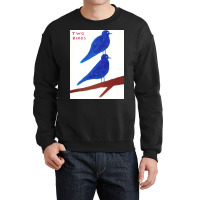 David Two Bird Crewneck Sweatshirt | Artistshot