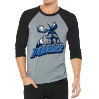 The-manitoba-moose-hockey 3/4 Sleeve Shirt | Artistshot