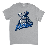 The-manitoba-moose-hockey Classic T-shirt | Artistshot