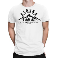 Alaska The Last Frontier Est . 1959 Mountains Nature Gift T Shirt T-shirt | Artistshot