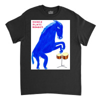 Horse Plays Bongos Classic T-shirt | Artistshot