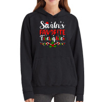 Xmas Santa’s Favorite Firefighter Shirt, Men Merry Christmas Pullove Vintage Hoodie | Artistshot