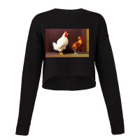 Ayamhutan Vs Rooster Cropped Sweater | Artistshot