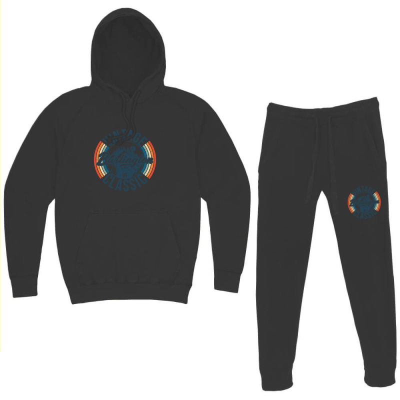 I Love Burlington Vermont Retro Vintage Classic Limited Edition Hoodie & Jogger Set | Artistshot