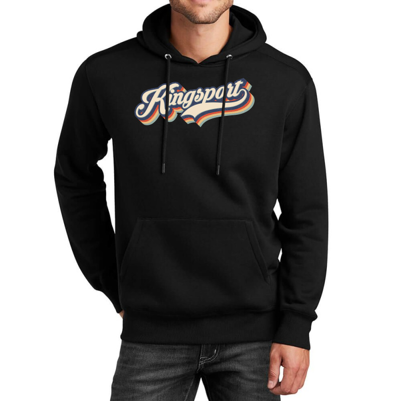 I Love Kingsport City Usa Retro Vintage Unisex Hoodie | Artistshot