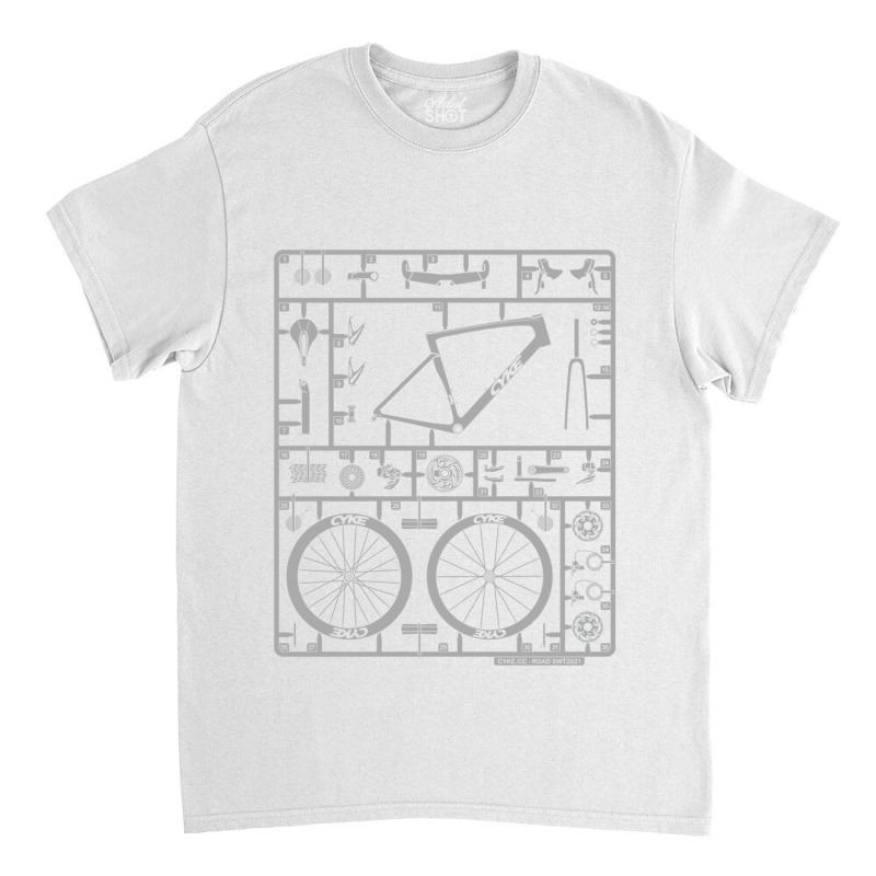 Road Bicycle Model Kit Classic T-shirt by cm-arts | Artistshot