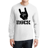 Born To Be Rock Star   Hand Horns  Tee Long Sleeve Shirts | Artistshot