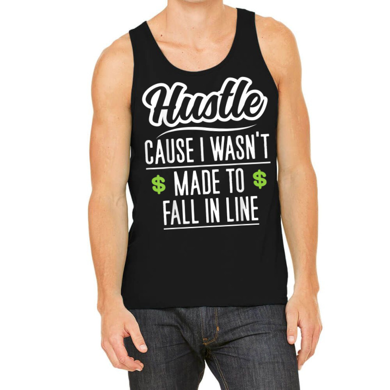 Motivational Hustle Founder Entrepreneur Self Employed Tank Top | Artistshot