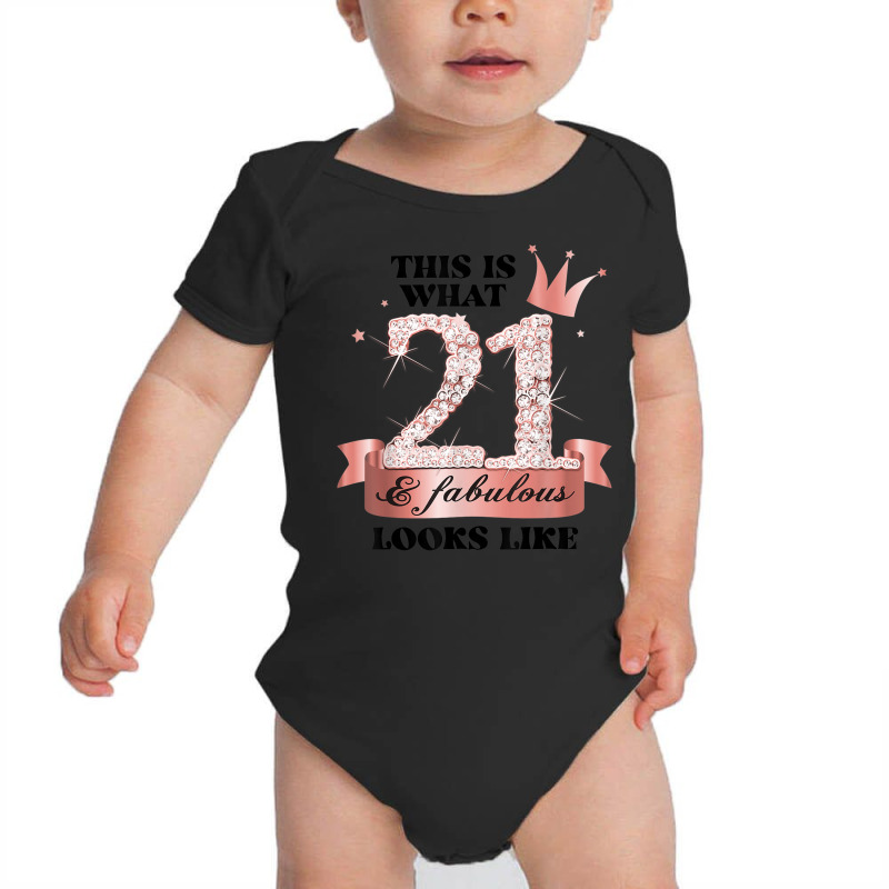 21 & Fabulous I Rose And White Party Group Candid Photo Item Baby Bodysuit | Artistshot