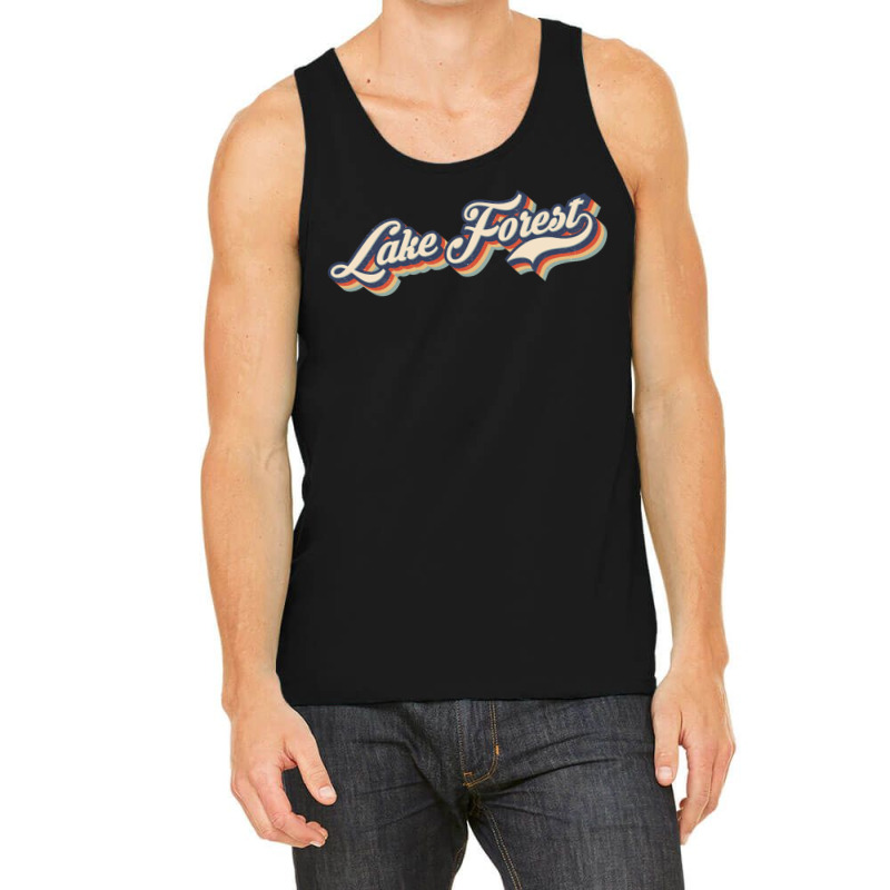 I Love Lake Forest City Usa Retro Vintage Tank Top | Artistshot