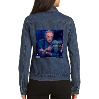 Mommy Of The Great Quote On Listening Larry King Costume The Best Men Ladies Denim Jacket | Artistshot