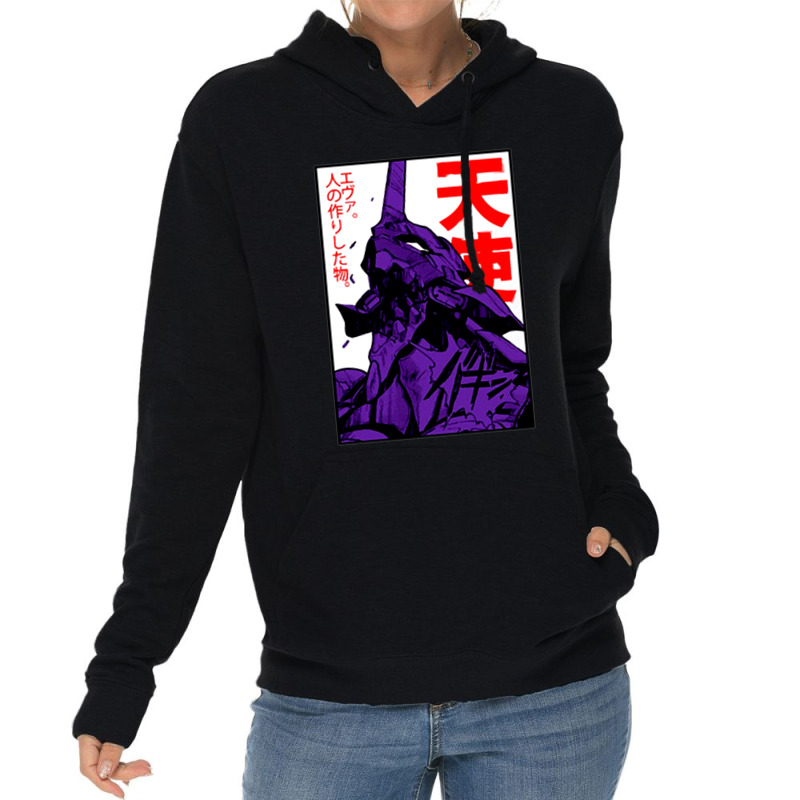 Attack Angel Eva 01 02 Anime Jepang Lightweight Hoodie by JesseBWiles | Artistshot