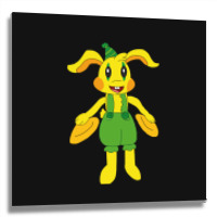 Poppy Playtime Chapter 2 Bunzo The Bunny Metal Print Square | Artistshot