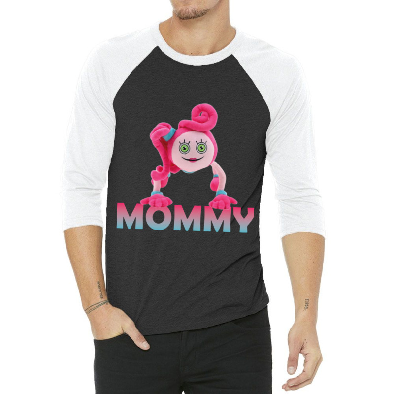 Poppy Playtime Chapter 2 Mommy Long Legs 3/4 Sleeve Shirt by JOEGARZA | Artistshot