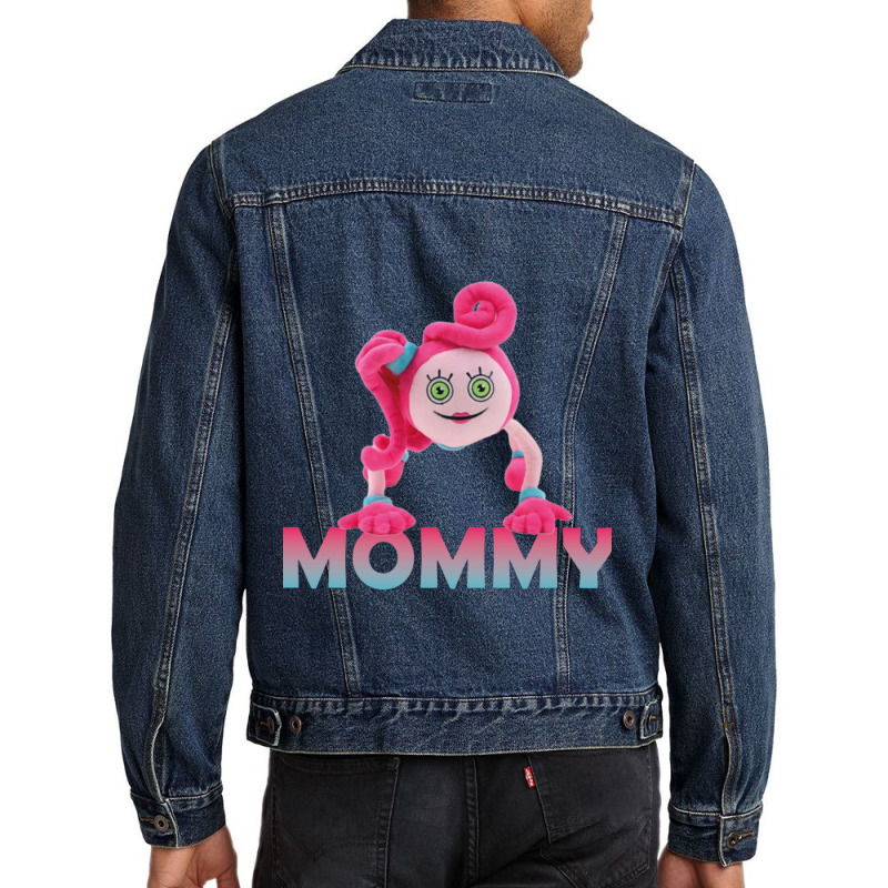 Poppy Playtime Chapter 2 Mommy Long Legs Men Denim Jacket by JOEGARZA | Artistshot