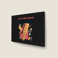 Let's Talk About Jazz-pzeuu Landscape Canvas Print | Artistshot