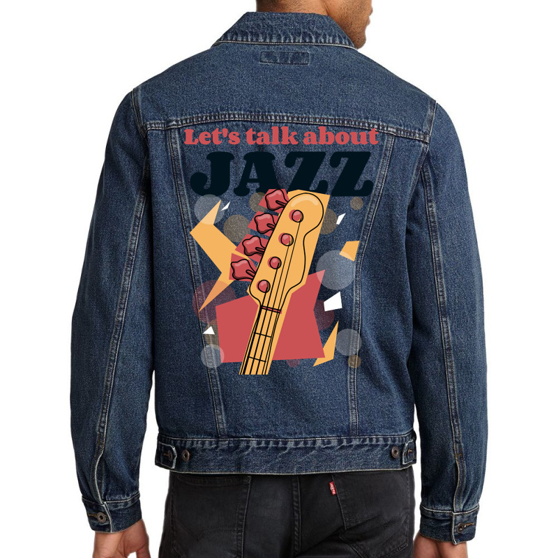 Let's Talk About Jazz-pzeuu Men Denim Jacket | Artistshot