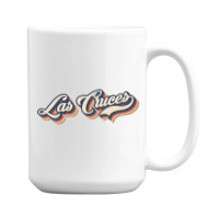 I Love Las Cruces City Usa Retro Vintage 15 Oz Coffee Mug | Artistshot