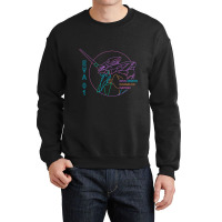 Eva 01 Neon Angel Crewneck Sweatshirt | Artistshot