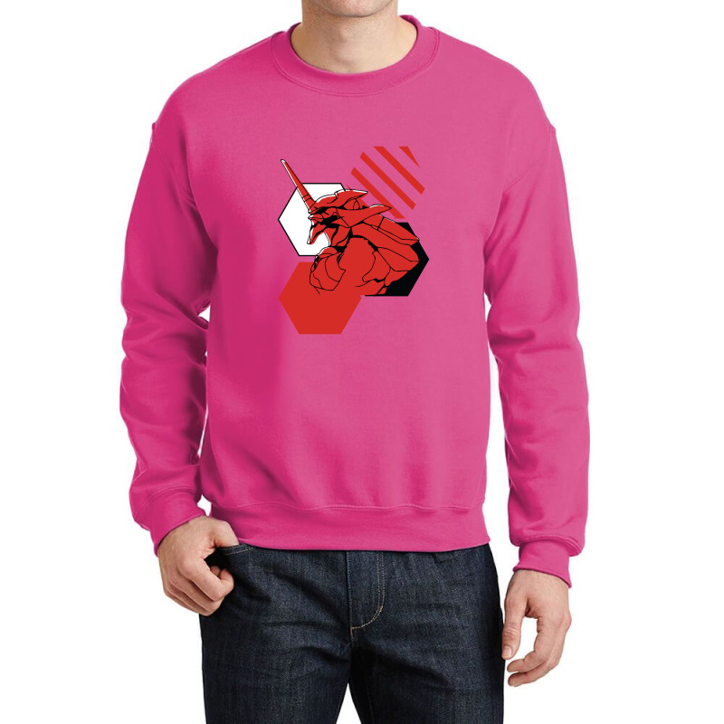 Eva Vintage 01 Angel Genesis Crewneck Sweatshirt by JesseBWiles | Artistshot