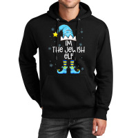 Happy Christmukkah Jewish I'm The Jewish Elf Christmas Xmas Unisex Hoodie | Artistshot