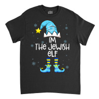 Happy Christmukkah Jewish I'm The Jewish Elf Christmas Xmas Classic T-shirt | Artistshot