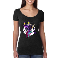 Evaangel Genesis Robot Unit 01 Women's Triblend Scoop T-shirt | Artistshot