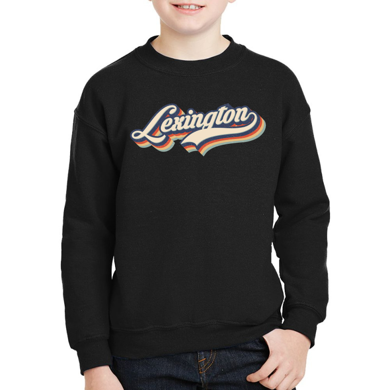 I Love Lexington City Usa Retro Vintage Youth Sweatshirt | Artistshot