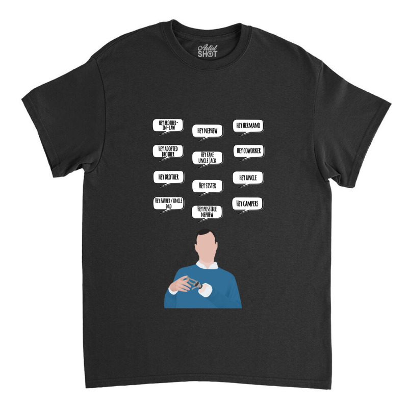 Buster Bluth Hey Quotes Classic T-shirt by cm-arts | Artistshot