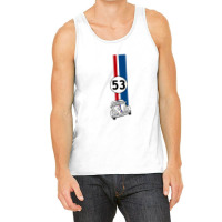 Herbie Vintage Look 53 Car Race Number Graphic Tank Top | Artistshot