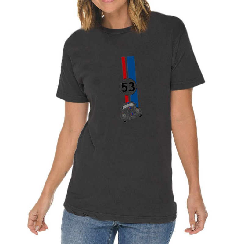 Herbie Vintage Look 53 Car Race Number Graphic Vintage T-Shirt by Ariannajamie | Artistshot