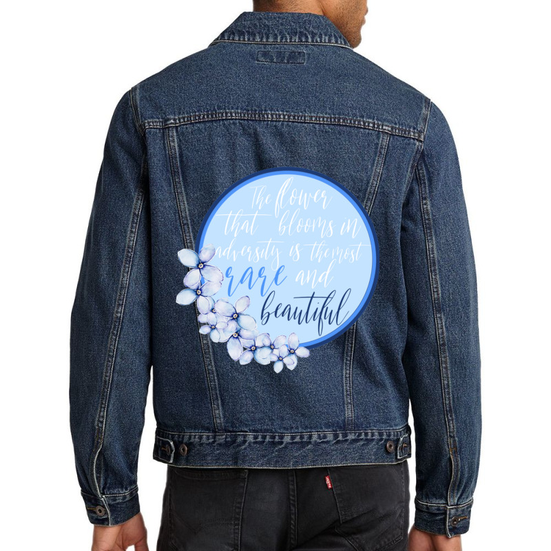 Mulan Emperor Quote Men Denim Jacket by BERNARDMATTHEWS2 | Artistshot