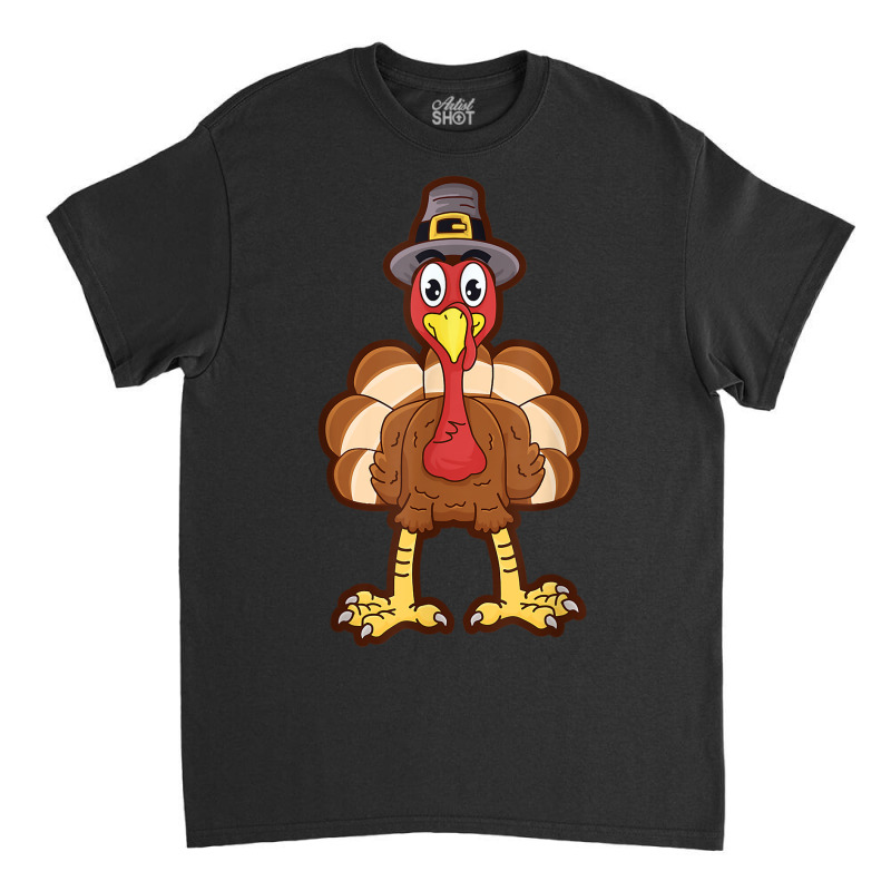 Funny Thanksgiving Turkey 2020 Cute Pilgrim Turkey Day Gift Classic T-shirt | Artistshot