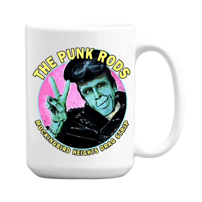 Herman Munster The Punk Rods 15 Oz Coffee Mug | Artistshot