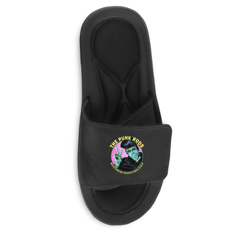 Herman Munster The Punk Rods Slide Sandal | Artistshot