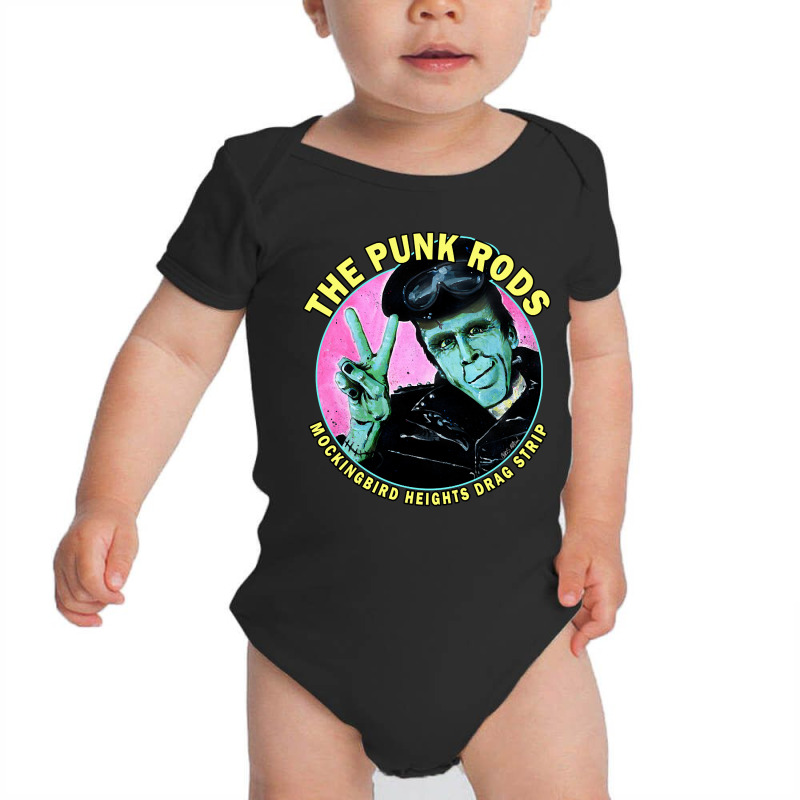 Herman Munster The Punk Rods Baby Bodysuit | Artistshot