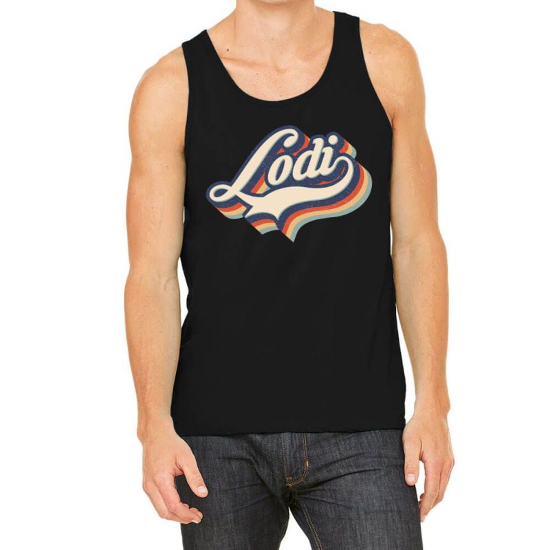 I Love Lodi City Usa Retro Vintage Tank Top | Artistshot