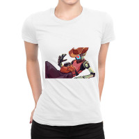 Stray Game Cat Baby Ladies Fitted T-shirt | Artistshot